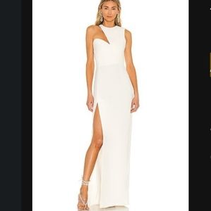 Amanda Uprichard x REVOLVE GILDA GOWN IN IVORY